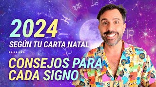 📆 2024 CONSEJOS PARA CADA SIGNO ☀️🌙⬆️  Astrología Evolutiva [upl. by Ludwigg]