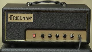 Friedman PT20 Tube Amplifier Review by Sweetwater Sound [upl. by Ereveneug]