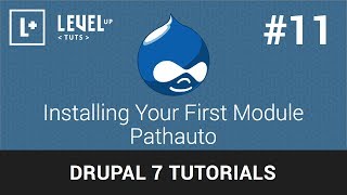 Drupal Tutorials 11  Installing Your First Module  Pathauto [upl. by Ramad200]