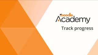 Track Progress in Moodle [upl. by Elauqsap480]