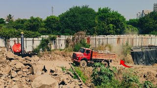 Truck Pathar loading amp Unloding working excavator Vlogs🔥 [upl. by Isiahi]