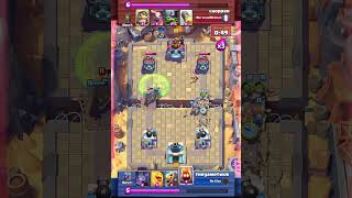 Three Musketeers win through traffic  Clash Royale [upl. by Eirena]