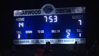 Alabama high school football highlights Briarwood vs McAdory [upl. by Aleksandr]