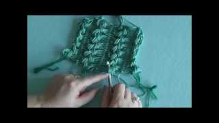 How To Hairpin Lace  Finishing Ends with Tassles Part 5 [upl. by Eyak]