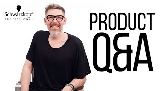 Answering Your Questions 🤔 Schwarzkopf Professional Product QampA [upl. by Margarita844]