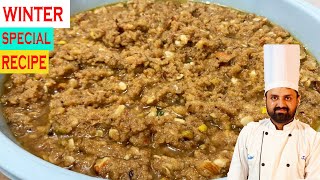 Winter Special Dry Fruit Halwa Recipe  Suji or Besan Ka Halwa Recipe By Chef Secret Recipes [upl. by Laenaj710]