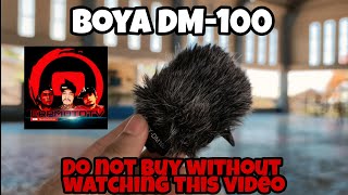 BOYA DM100 REVIEW INDOOR OUTDOOR Type C Shotgun Microphone [upl. by Karina]