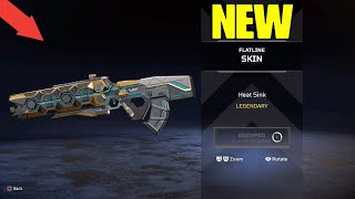 Apex Legends New Season 4 Tier 110 Flatline Skin Gameplay Heat Sink [upl. by Herbert74]