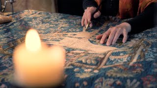 Historical Tapestries Show amp Tell 3  ASMR Cozy Basics quiet tracing  brushing soft spoken [upl. by Kerekes]