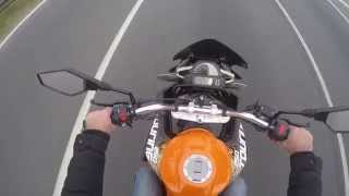 Zongshen RX3 CORVEN TOURING 250 TOP SPEED PROBANDO a 164 kmh [upl. by Roxana]