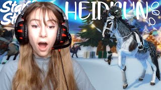 Buying The NEW HEIDRUN Winter Horse 2020 🎄⭐  Star Stable Updates  SSO [upl. by Morty]