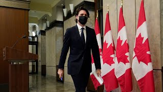 quotIts time to go homequot Trudeau addresses Freedom Convoy protests  Watch the full update [upl. by Ennovyahs]