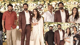 Bhama Wedding Reception  Mammootty  Dileep  Kavya Madhavan [upl. by Sternberg185]