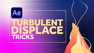 Turbulent Displace Tricks in After Effects  Tutorial [upl. by Moreno]