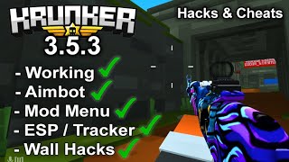 Krunkerio 353 Free Hacks amp Cheats WORKING [upl. by Aicnarf]