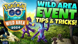 THE BEST TIPS FOR POKÉMON GO WILD AREA GLOBAL EVENT Get Ready for this Awesome Event [upl. by Atterol]