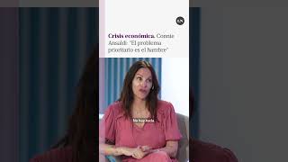 Connie Ansaldi quotCoincido con este Gobierno en que la prioridad es el hambrequot [upl. by Roxine]