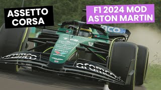 Assetto Corsa F1 2024 Mod Aston Martin AMR24 by Sim Dream Development [upl. by Rillis]