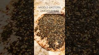 MIDDLEEASTERN ZA’ATAR BREAD 💜 10minutesrecipe healthylifestyle mediterraneanstyle [upl. by Chinua]