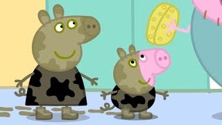 Peppa Pig En Español  Charcos de lodo Ep1  Pepa la Cerdita  Pepa la cerdita [upl. by Valencia383]