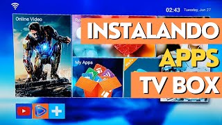 Instalando Apps na TV Box MXQ Pro 4K 5G [upl. by Sylas41]