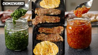 3 Salsas Chimichurri para acompañar tus Carnes a la Parrilla  Abelca [upl. by Siravat584]