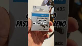 Cambiando las pastillas de freno a la consentida shimano bicicleta mantenimiento mtb frenos [upl. by Lais]