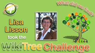 WikiTree Challenge 2021 feat Lisa Lisson [upl. by Eneleahcim801]