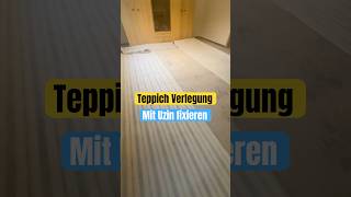 Wie man Teppich fixieren kann bodenleger homeflooring boden home handwerk teppich bremen ￼ [upl. by Nylakcaj769]