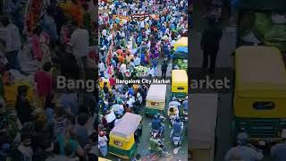 Bangalore city market trending travel tourist bangalore krmarket [upl. by Noruq]