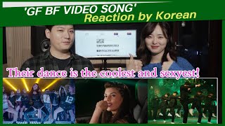 ‘GF BF VIDEO SONG‘ Reaction by Korean  Sooraj Pancholi Jacqueline Fernandez ft Gurinder Seagal [upl. by Irpac]