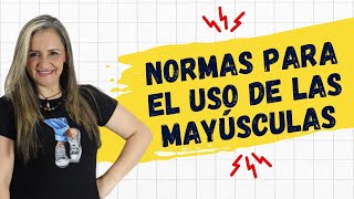 ✅ TIPS PARA EL USO DE LAS MAYÚSCULAS  cuándo usar las mayúsculas [upl. by Llerreg]