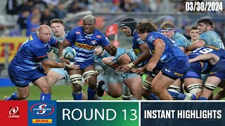 Ulster vs Stormers  Halftime Highlights  Round 13  United Rugby Championship [upl. by Anrat]