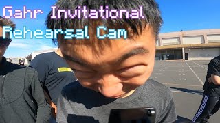 Cerritos Highschool Marching Band 2022  Snare Cam  Gahr Invitational Rehearsal Run [upl. by Eirrot]