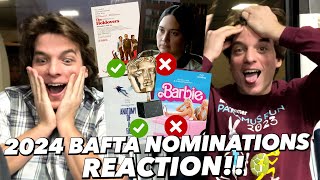 2024 BAFTA Nominations Live Airport REACTION [upl. by Jaime]