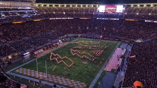 Tennessee quotPride of the Southlandquot band halftime show [upl. by Hpseoj]