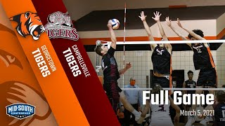 MVolleyball  Georgetown College vs Campbellsville University  352021 [upl. by Eram]