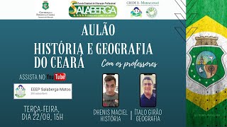 Aulão história e geografia do Ceará [upl. by Lerraj]