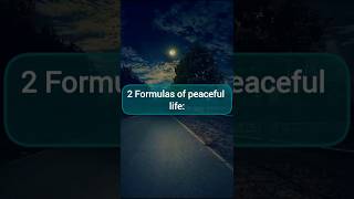 Formulas Of Peaceful Life❤🧘‍♂️💫  ytshorts viralshorts trendingshorts formulas shorts [upl. by Dan]