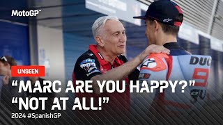 Marc Marquez amp Gresini unmissable post race celebration 😂 🎤 🎶  2024 SpanishGP UNSEEN [upl. by Trilley]