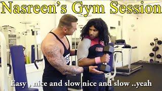 Nasreens Gym Session  Rahim Pardesi  Desi Tv Entertainment  ST1R [upl. by Amalita]