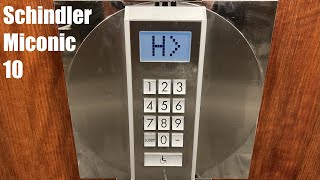 Epic and FAST Schindler Miconic 10 Traction Elevators  10 S Broadway  St Louis MO [upl. by Weksler]