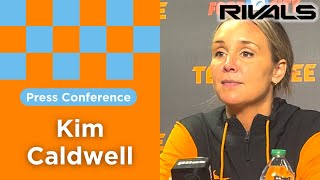 Lady Vols coach Kim Caldwell talks start to tenure MTSU game [upl. by Nylesoy]