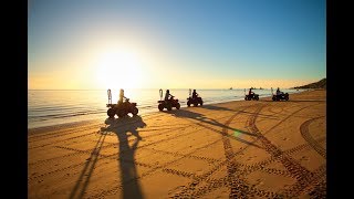 Get rolling with an ATV quad bike tour at Tangalooma Island Resort [upl. by Lovett5]