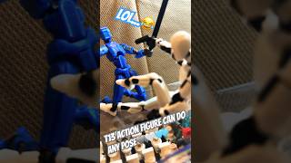 T13 action figure can do any poseit’s so fun🤩 t13 actionfigures action funnyvideo funnyshorts [upl. by Nyliret]