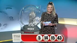 LOTTO 6aus49Gewinnzahlen von Samstag 12102024 [upl. by Anait988]