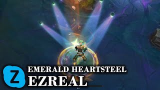 Emerald Heartsteel Ezreal Chroma LOL Skin Spotlight [upl. by Ennovaj]