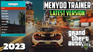 How to Install MENYOO TRAINER in GTA 5 LATEST VERSION 2023  GTA 5 Mods 2023 Hindi full Tutorial [upl. by Berthe694]