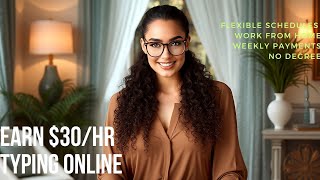 12 Typing Jobs Work From Home  Hire Worldwide  Beginner Friendly  Transcribing Jobs remotejobs [upl. by Chesney]