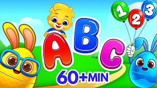 Baby Learning Videos  Babies and Toddlers Learn Colors First Words Shapes ABC  Lucas amp Friends [upl. by Doe]